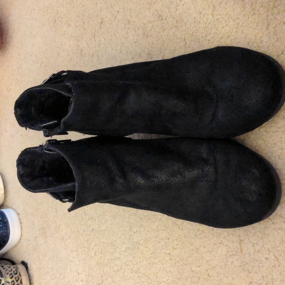 Black booties
